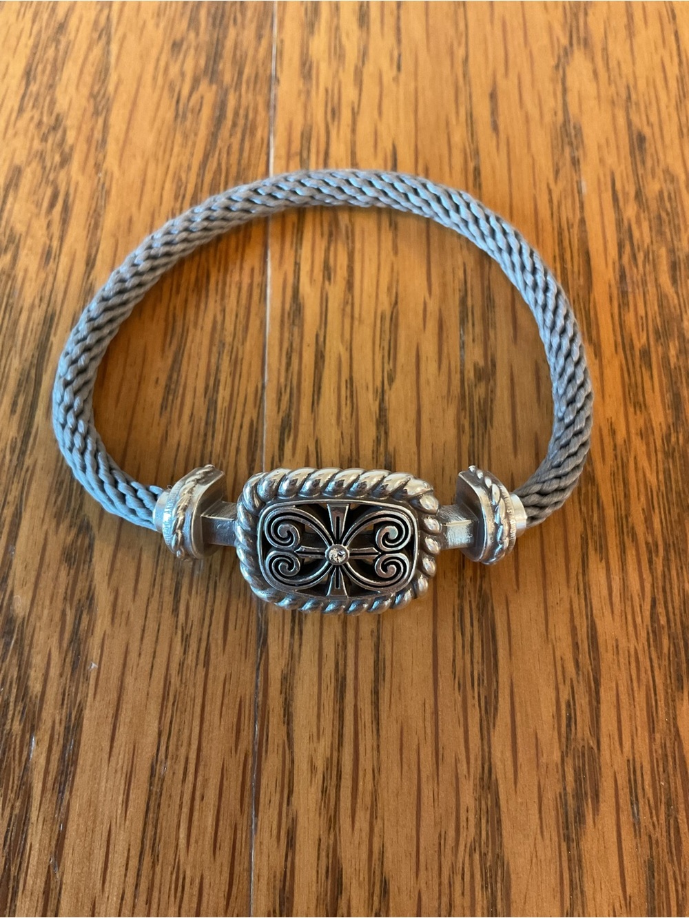 Brighton Color Clique Rope Bracelet, Gray